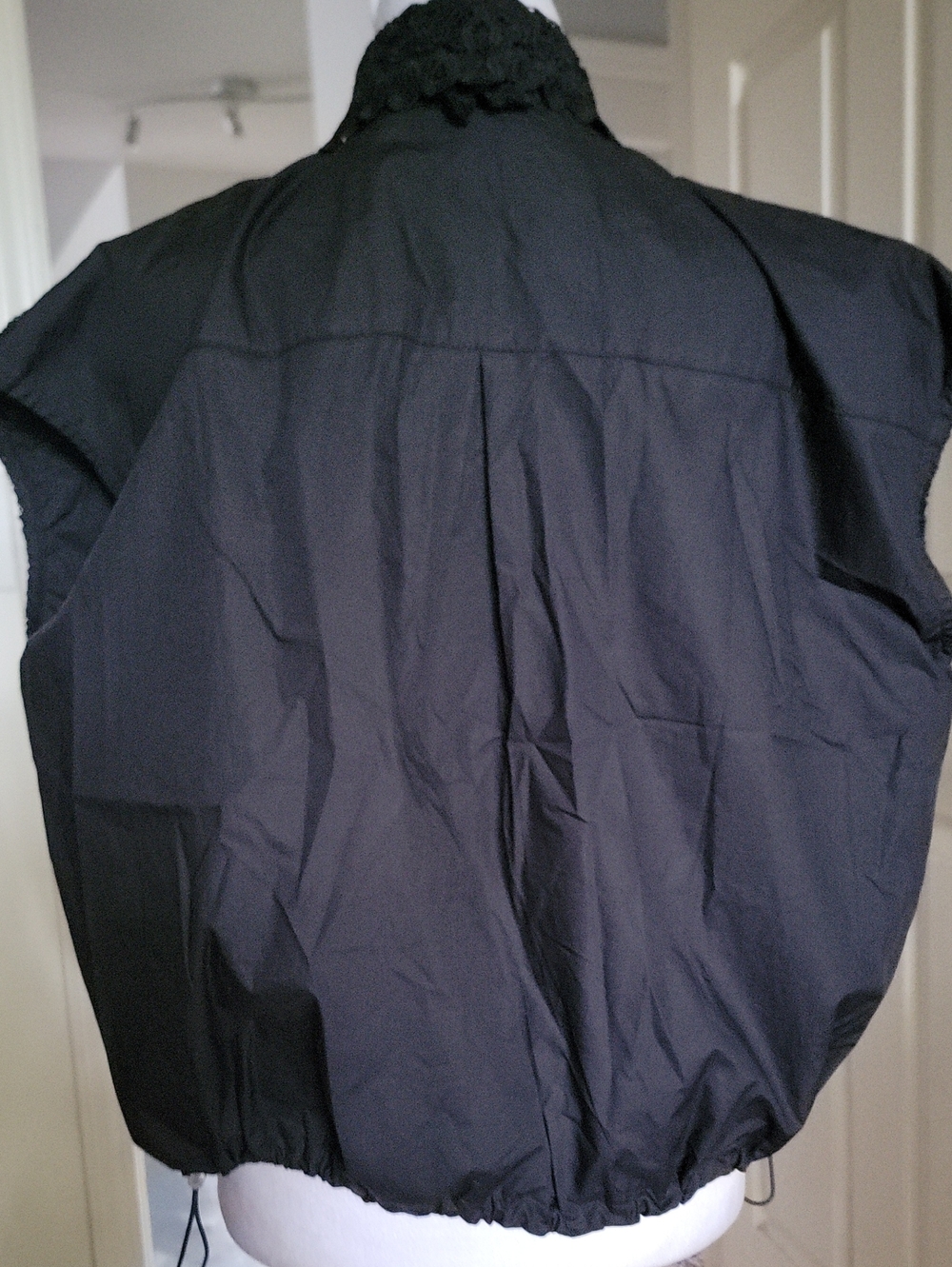 be inspired Black Lace Button-Front Jacket - Picture 7 of 10